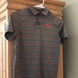 Boys under armour loose polo